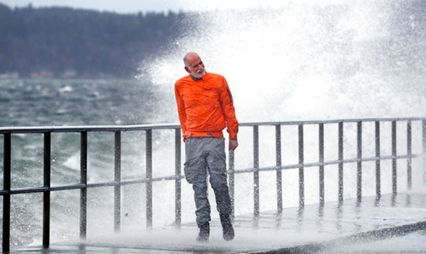 Nick Allard says the wind will be nowhere near as strong as on Dec. 20, 2018 when this photo was ta...