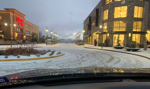 Snow...