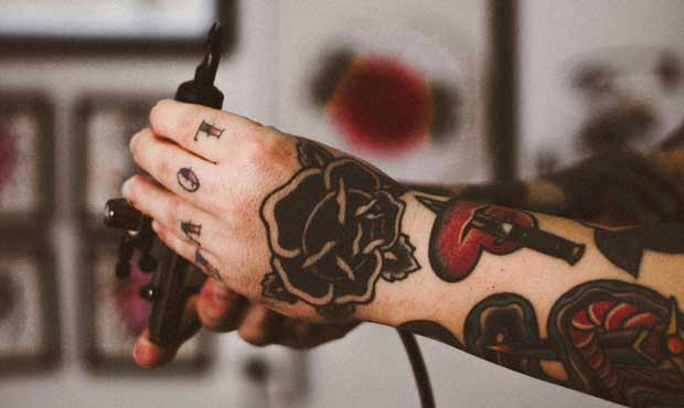 scleral tattoos...
