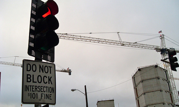 neighborhood improvements traffic light, traffic signal...