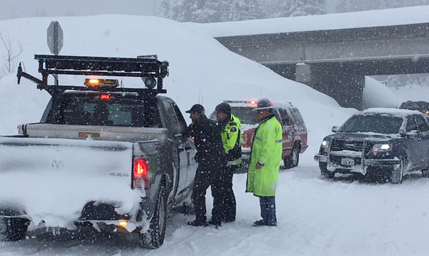 WSDOT Snoqualmie rescue...