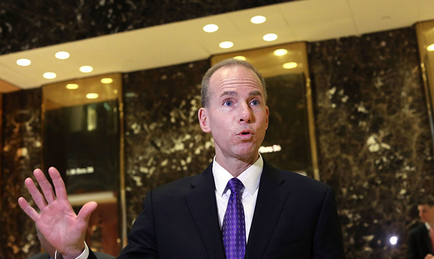 Boeing CEO Dennis Muilenburg...