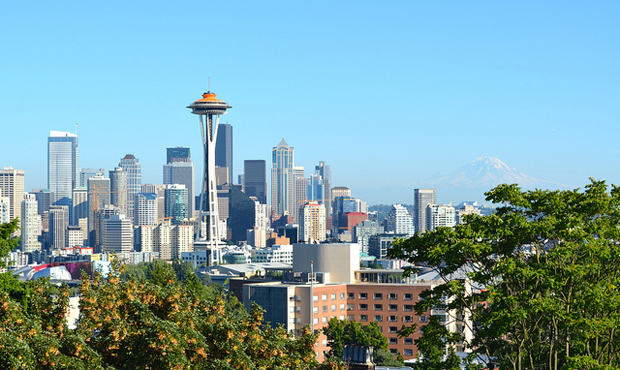 Seattle dry March, Northwest weather, 70 degree day...