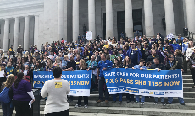 Nurses breaks bill...