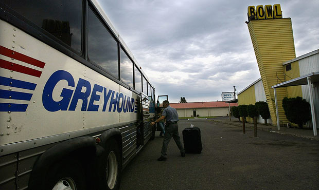 bus ticket conspiracy, Greyhound...