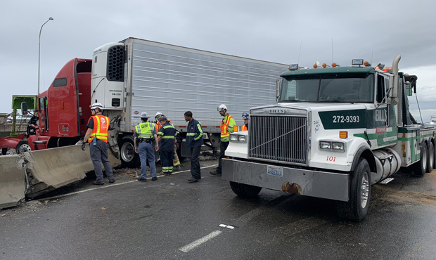 semi collision...