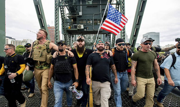 Portland protest...