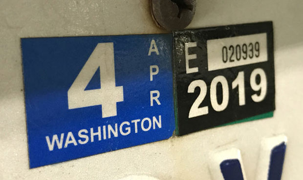 car tabs, Lacey City Council, renewal notices...
