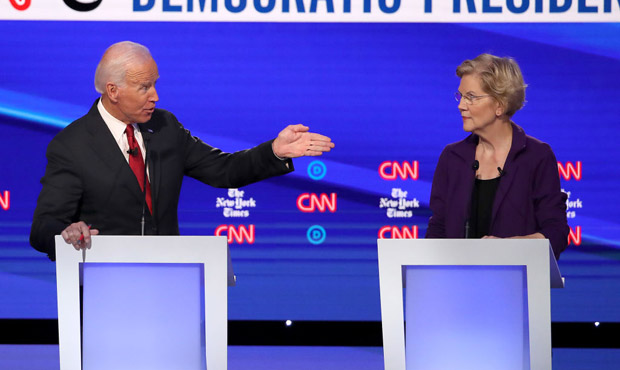 Biden Warren debate...