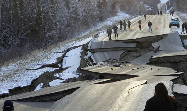 washington earthquake...