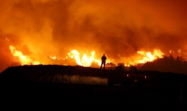 Kincade Fire, firefighters...