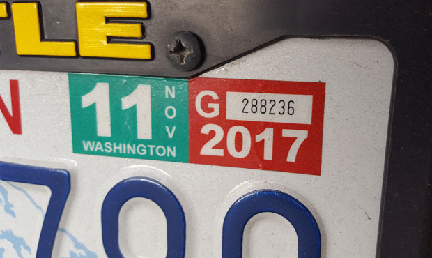 car tabs...