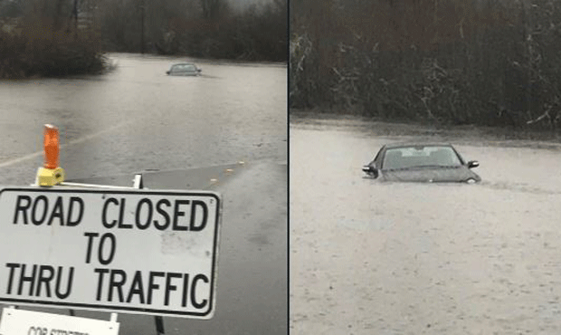 Bellevue, flooding, rain...
