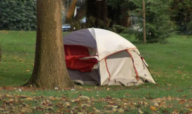 Tacoma homeless tent ban...