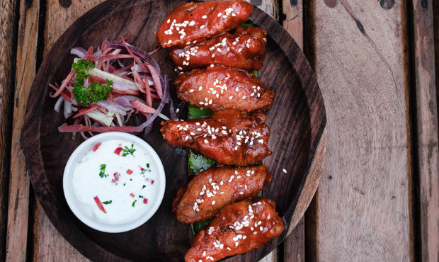 chicken wings...