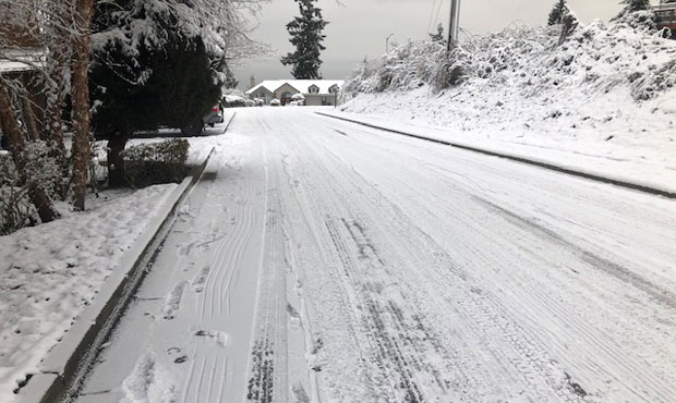 snow...