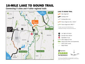 lake to sound, pave trail, king county parks