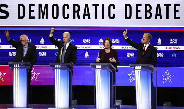 Democratic debate...