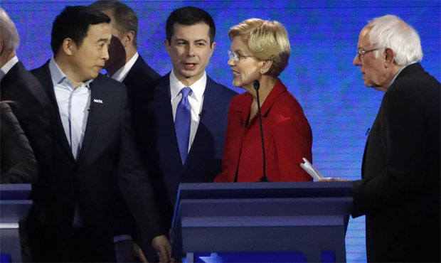 President, Democratic debate...