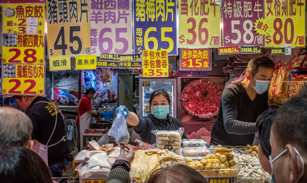 Fresh food, China...