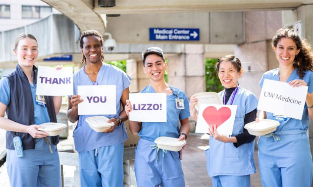 Lizzo, UW Medicine...