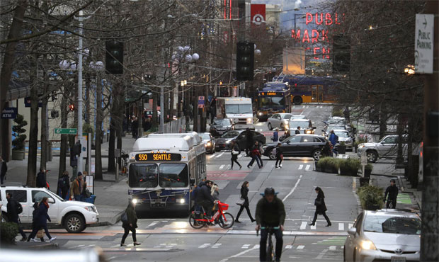 Seattle traffic, coronavirus...