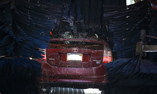 car wash...