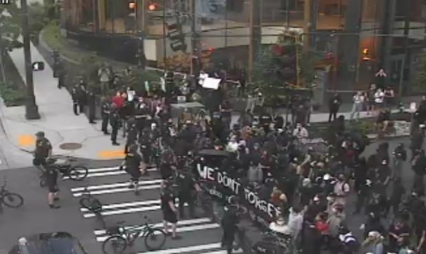 protest...