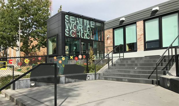 Seattle schools, police staging...
