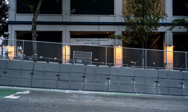 East Precinct walls, Capitol Hill...