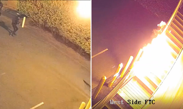 Seattle police molotov cocktail...