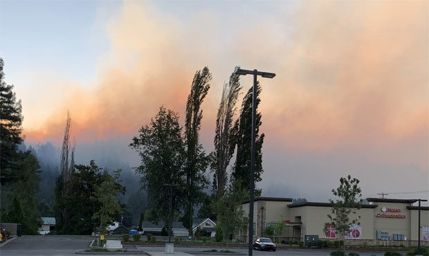 Fire, wildfire, pacific northwest...
