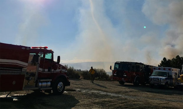 Yakima County Evans Canyon Fire...