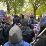 Antifa back the blue Seattle