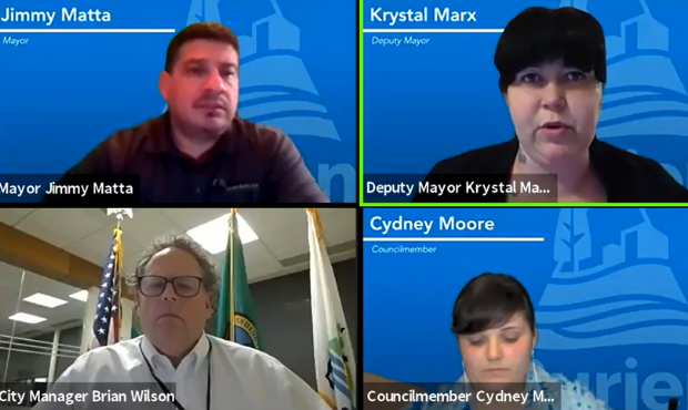 krystal marx, cydney moore, jimmy matta, burien city council...