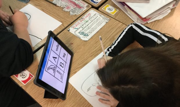 Frontier Middle School, remote learning, grades...