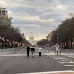 After going through security, you're able to walk the Inauguration parade route towards the Capitol. (Photo: Jason Rantz/KTTH)
