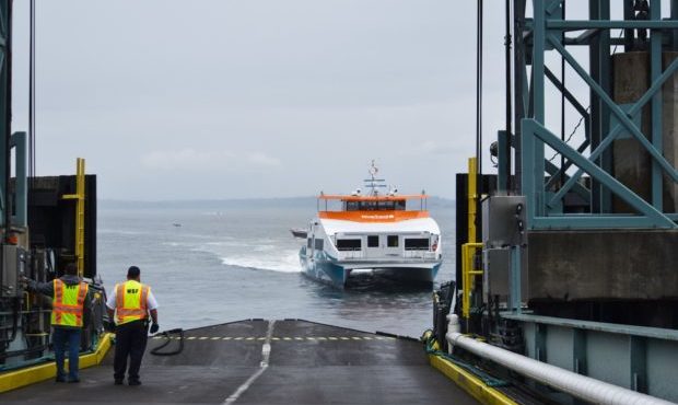 passenger-only ferry...