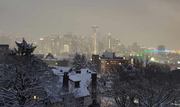 Seattle, snow, cold...