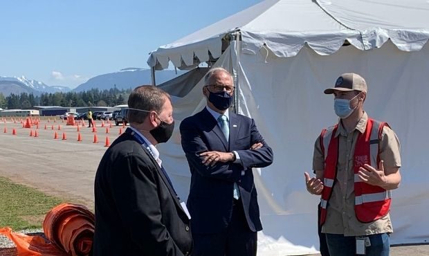 Inslee, Covid, mass vaccination...