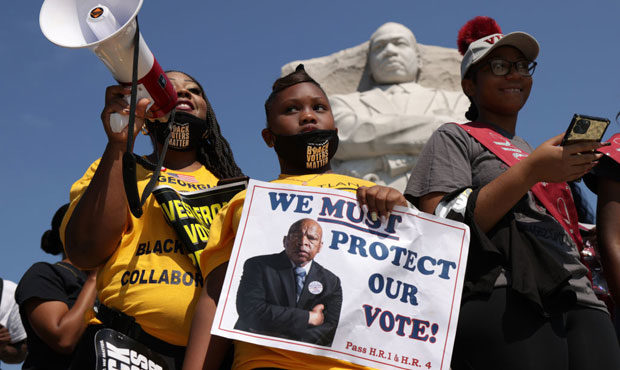 Voting rights bill...