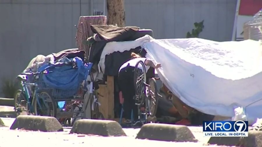 homeless camp...