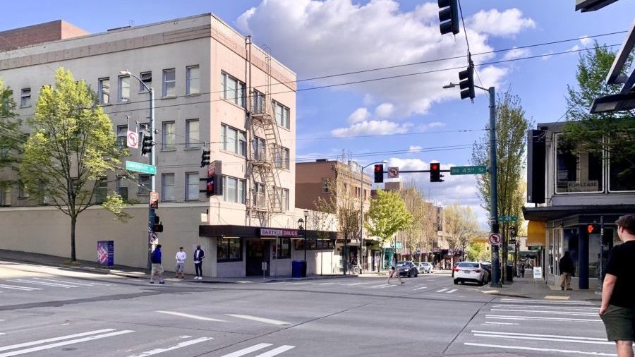 university district...