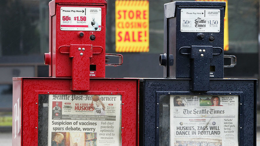 newspapers...