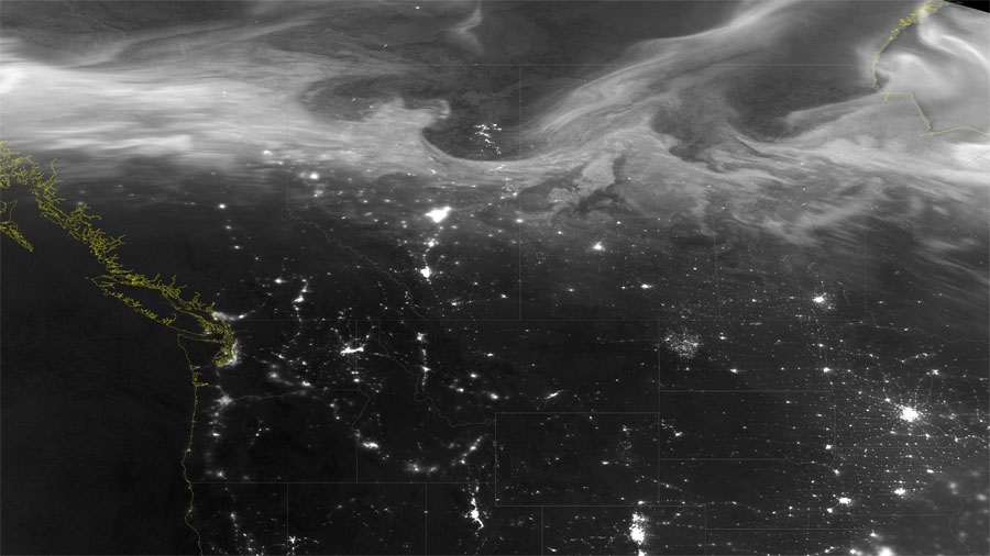 Aurora borealis...