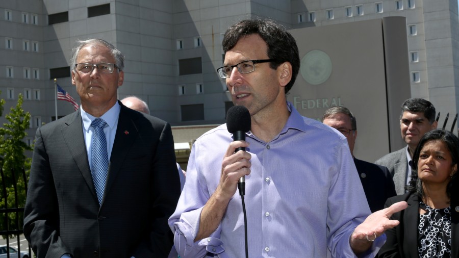 Washington state Attorney General Bob Ferguson (Photo by Karen Ducey/Getty Images)...