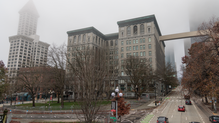 Seattle city hall park...