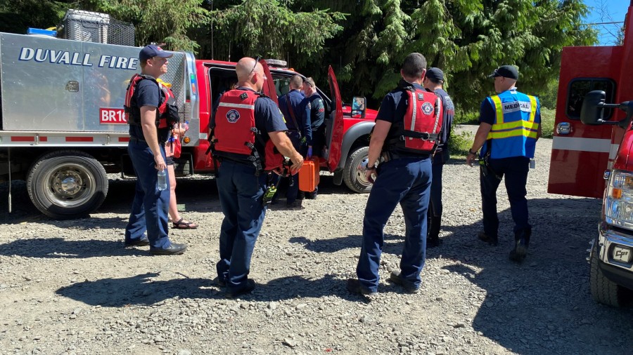 Photo from Snohomish Regional Fire and Rescue...