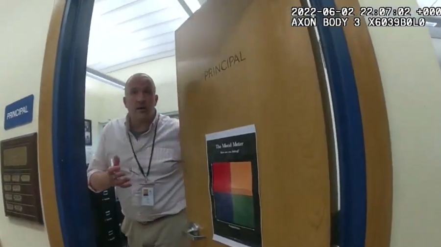(Screenshot from bodycam footage acquired by The Jason Rantz Show)...
