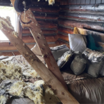 John Curley's cabin bedroom post-fire last posted 1.4.2023.